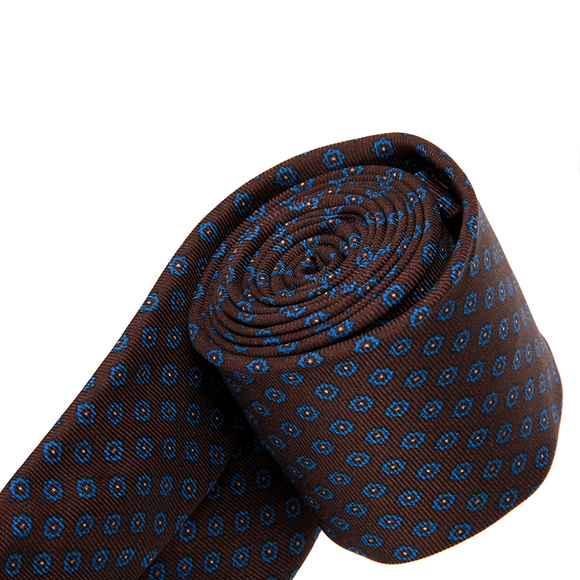 MATTABISCH CHOCOLATE CLASSIC TIE | MENS - Picture 2 of 3